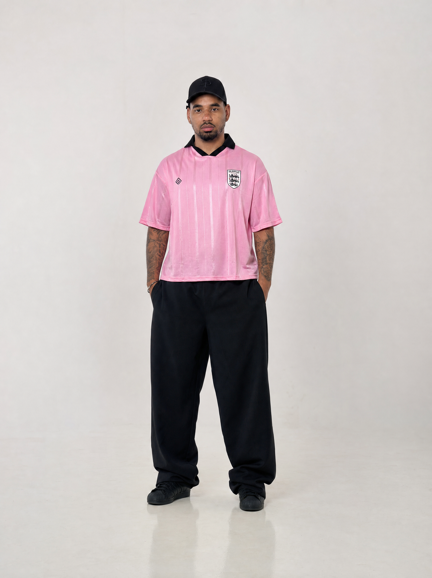 SILNTPLAY England Shirt, Pink Away, front