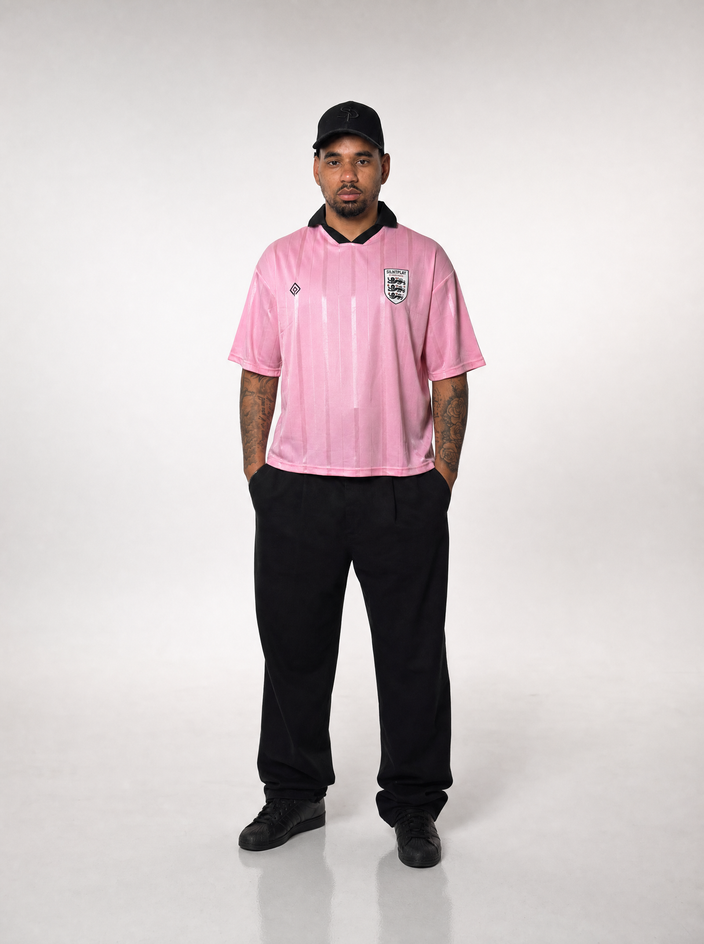 SILNTPLAY England Shirt, Pink Away, front alt