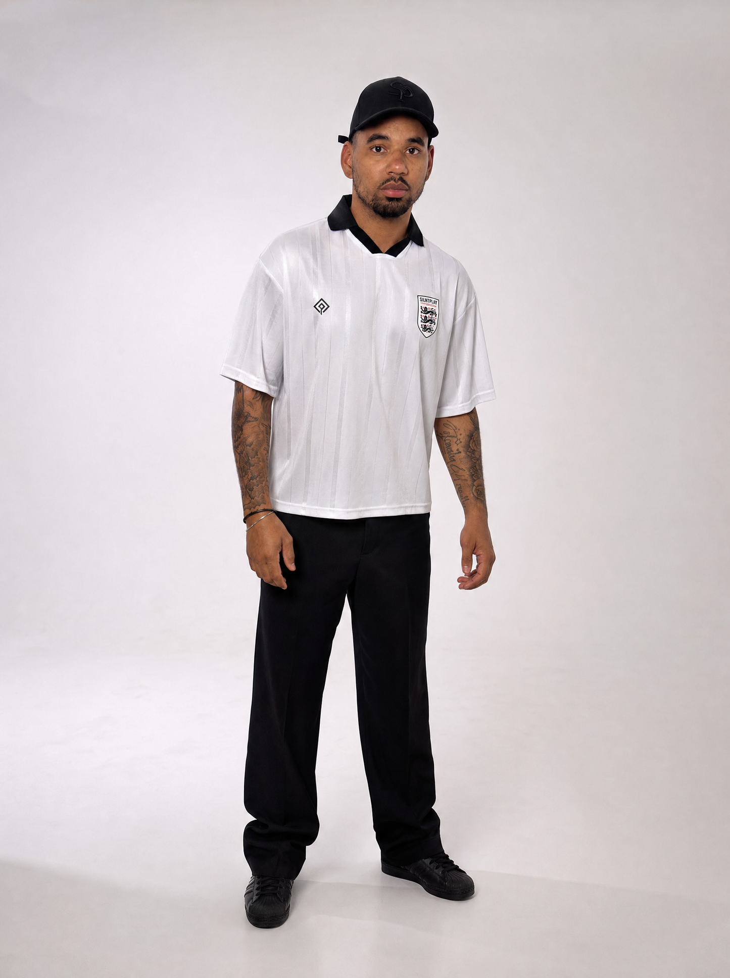 SILNTPLAY England Shirt, White Home, front alt